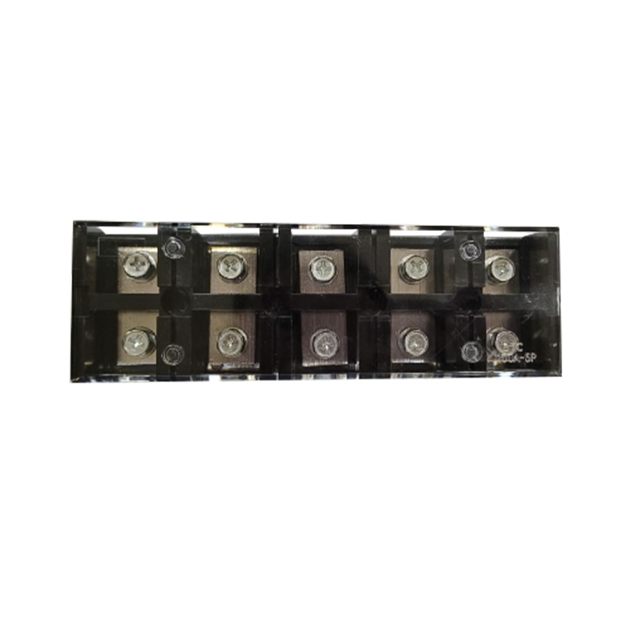 100A-5P 600V 100A Bloc Teirminéil Scriú-Seasta